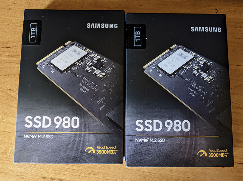 Samsung 980 SSD 1TB Disk