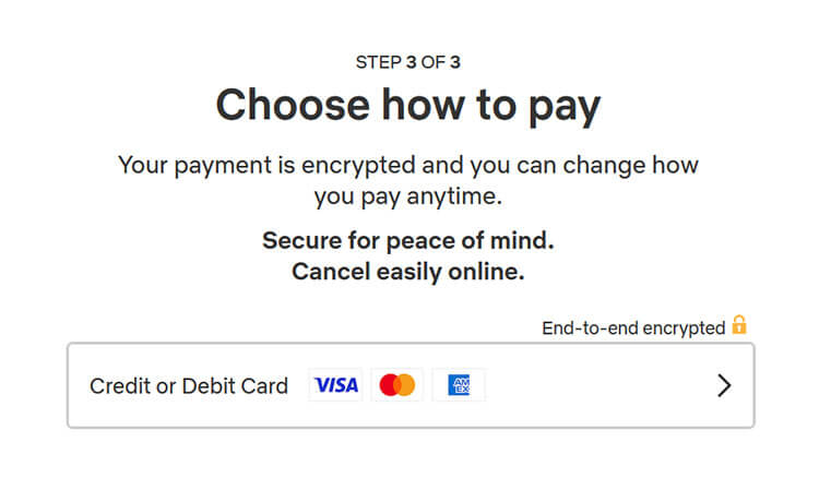 Določite način plačila v sloveniji na voljo samo kartice