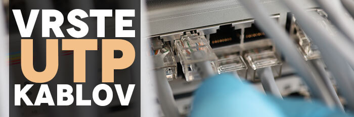 Vrste UTP kablov Vrste UTP kablov