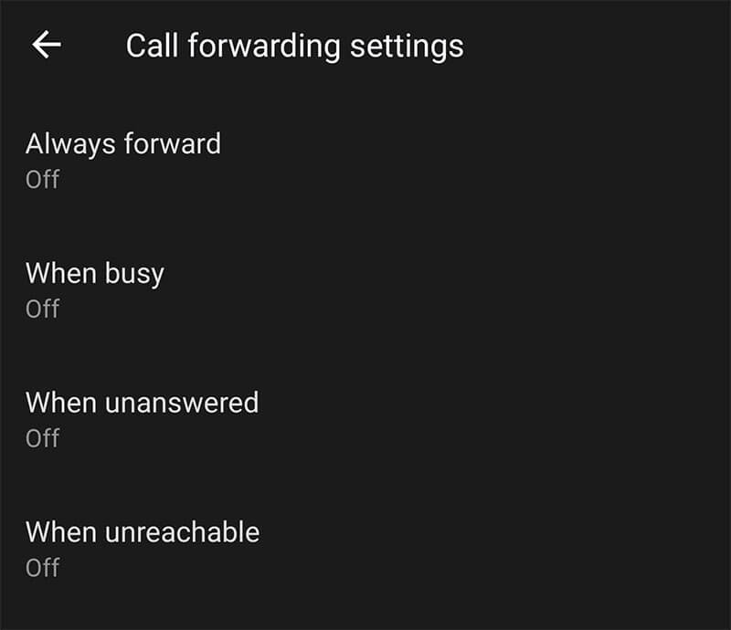 Preusmeritev klica nastavitve glede na primer Preusmeritev klica nastavitve glede na primer