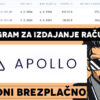 Spletni program za izdajanje računov Apollo