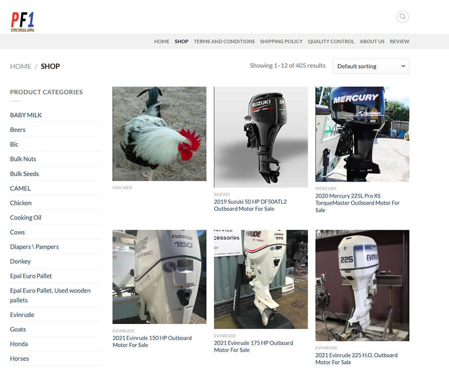 Lažna spletna trgovina na kateri je stranka bila prikrajšana za 60000€ Lažna spletna trgovina na kateri je stranka bila prikrajšana za 60000€