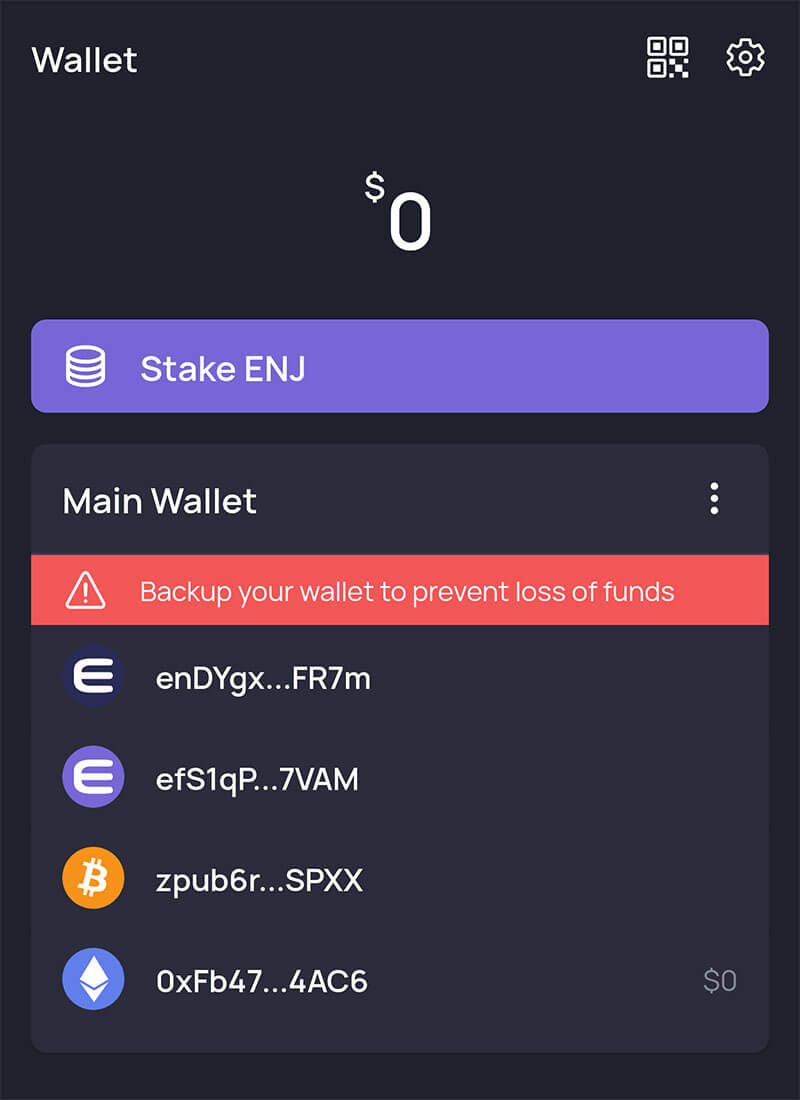 Enjin Wallet Kripto Denarnica Enjin Wallet Kripto Denarnica