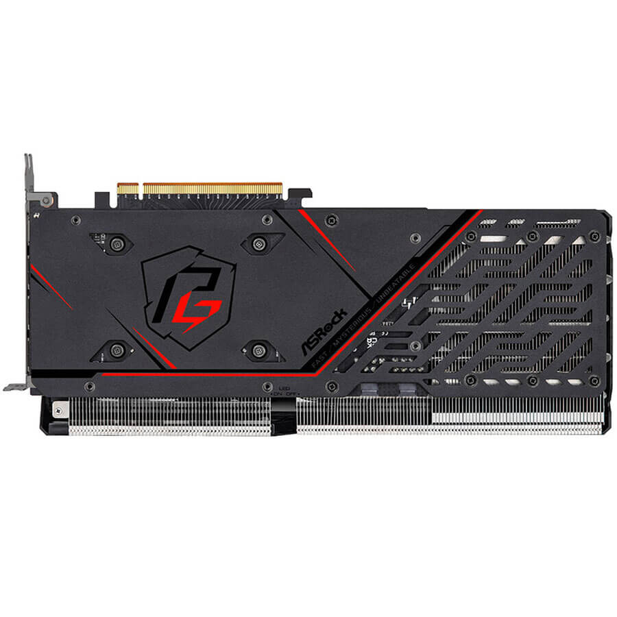 ASROCK Intel Arc A770 16GB   Phantom Gaming D Backplate