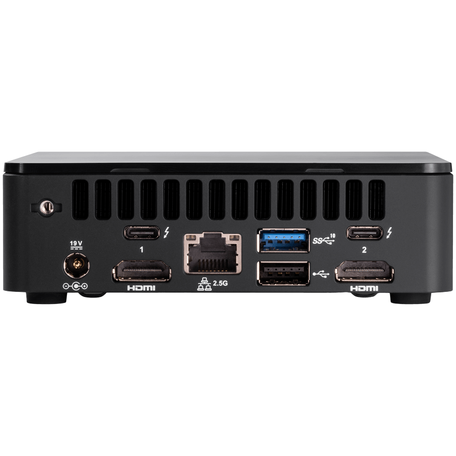 ASUS NUC 12 Pro Kit NUC12WSKi70Z Core i7 1260P Processor 4xUSB M.2 22x80 NVMe 22x42 SATA 25Gbe LAN 2xHDMI no cord single unit EAN5032037248273 1