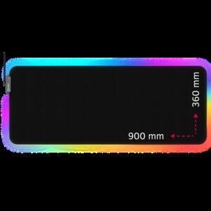 Lorgar Steller 919 Igralna podloga za misko RGB XL