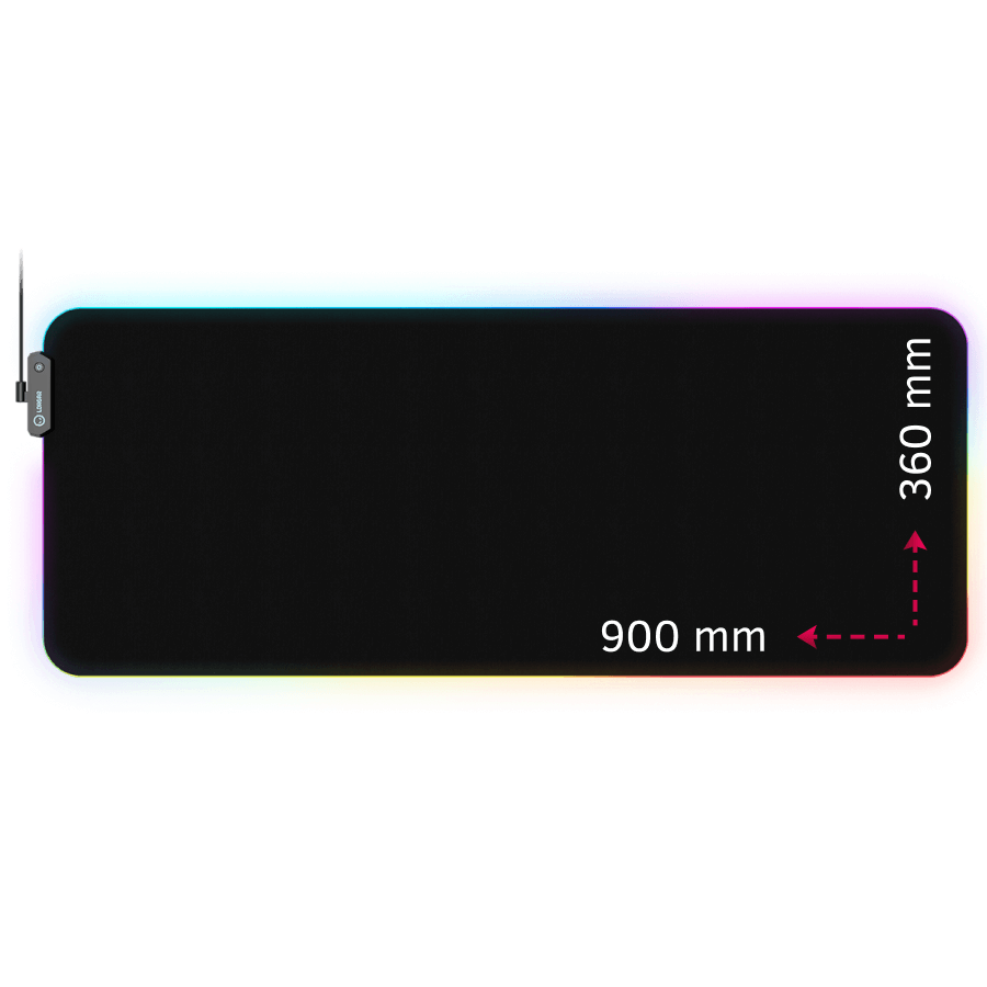 Lorgar Steller 919 Igralna podloga za misko RGB XL