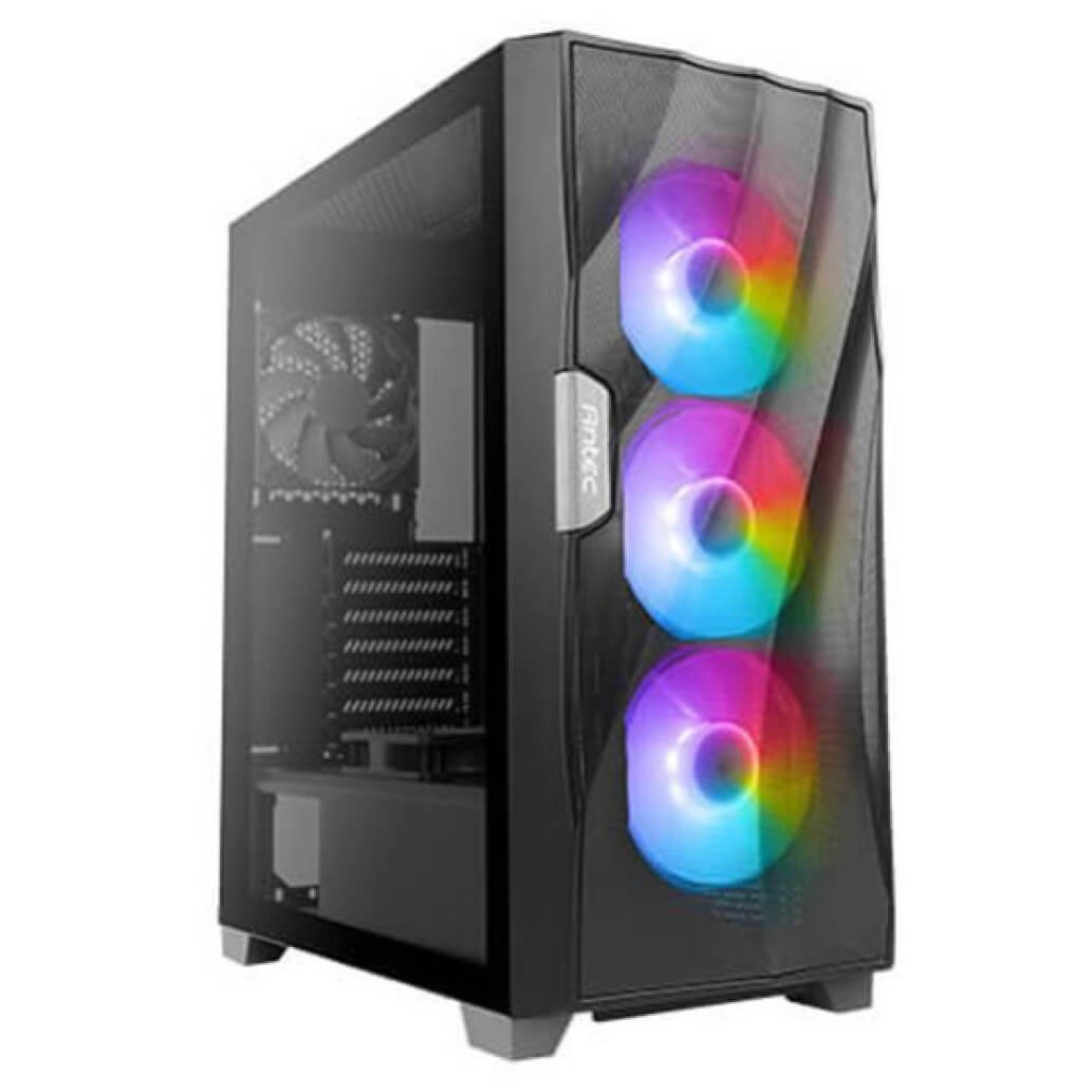 Ohisje Antec DF700 Flux MidiATX crna RGB