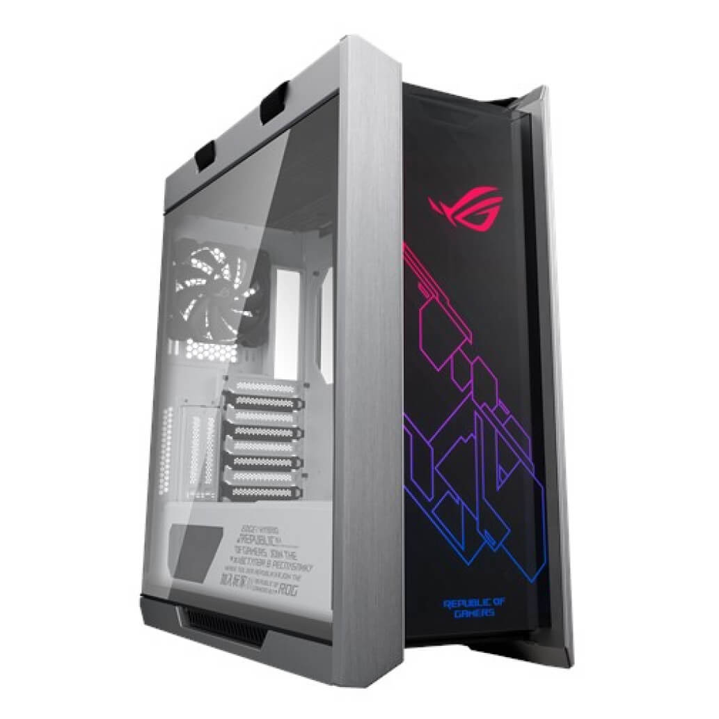 Ohisje Asus ROG Strix Helios White edition ATX bela RGB 3