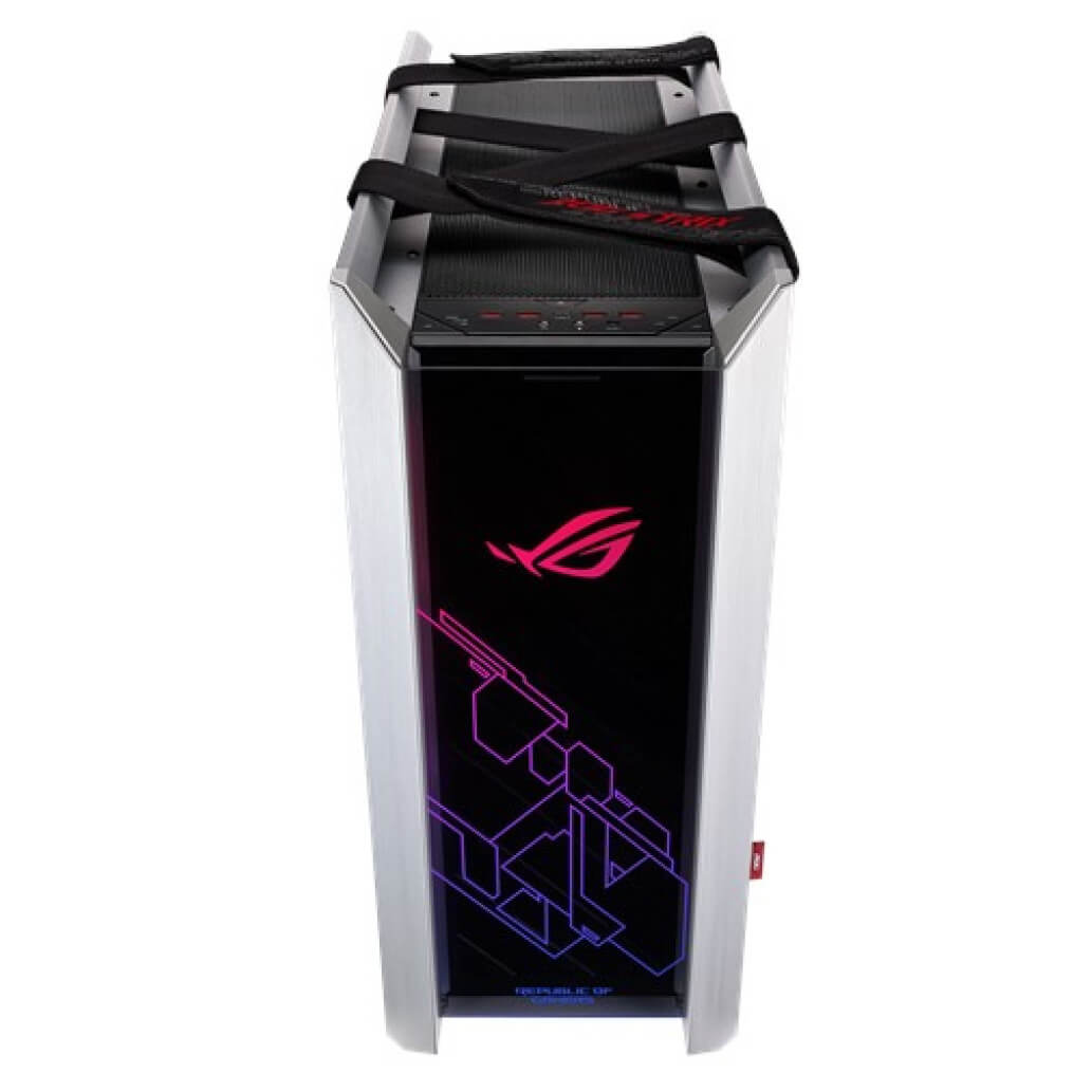 Ohisje Asus ROG Strix Helios White edition ATX bela RGB 7