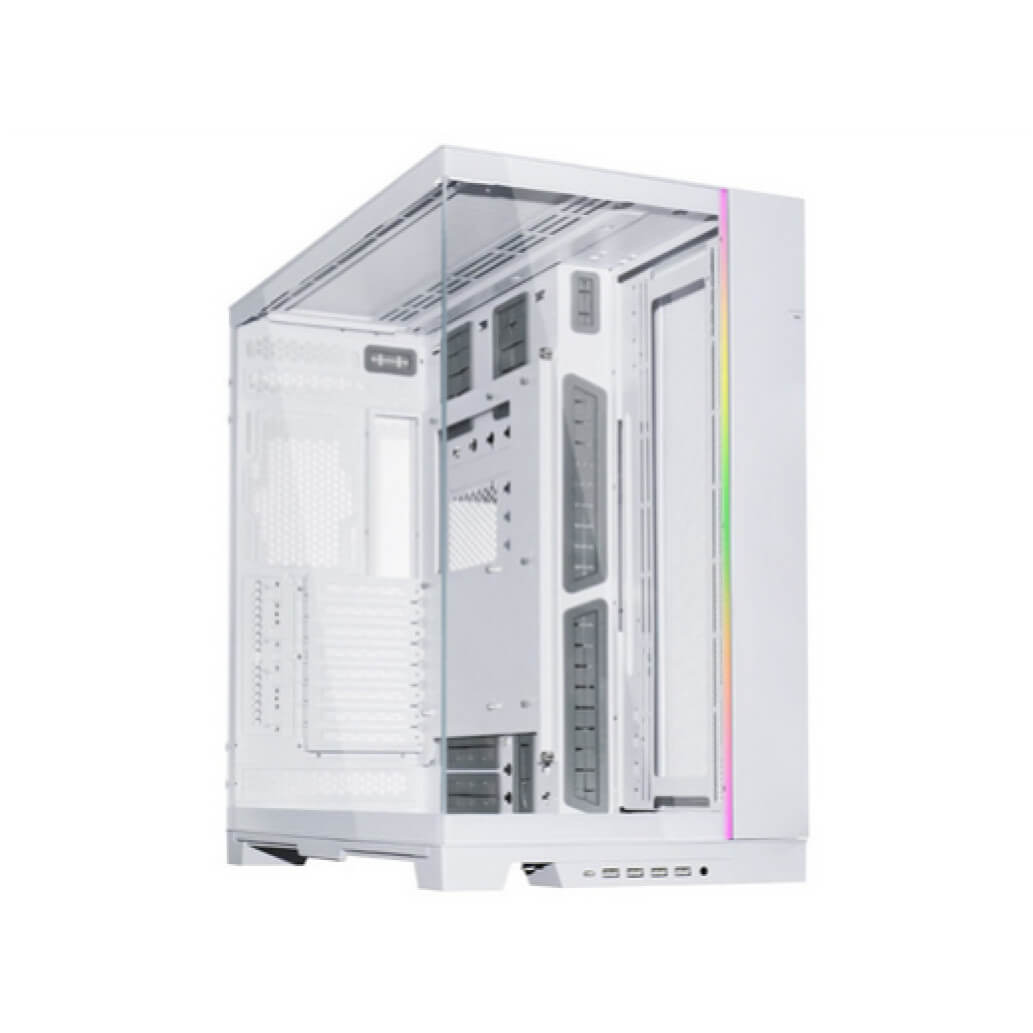 Ohisje Lian Li O11 Dynamic EVO XL ATX bela RGB