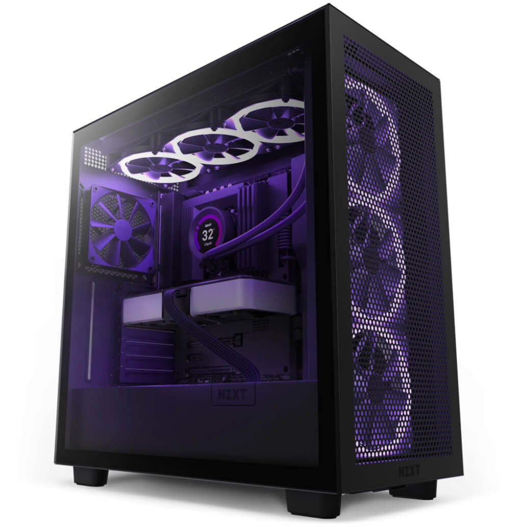 Ohisje NZXT NZXT H7 Flow MidiATX crna