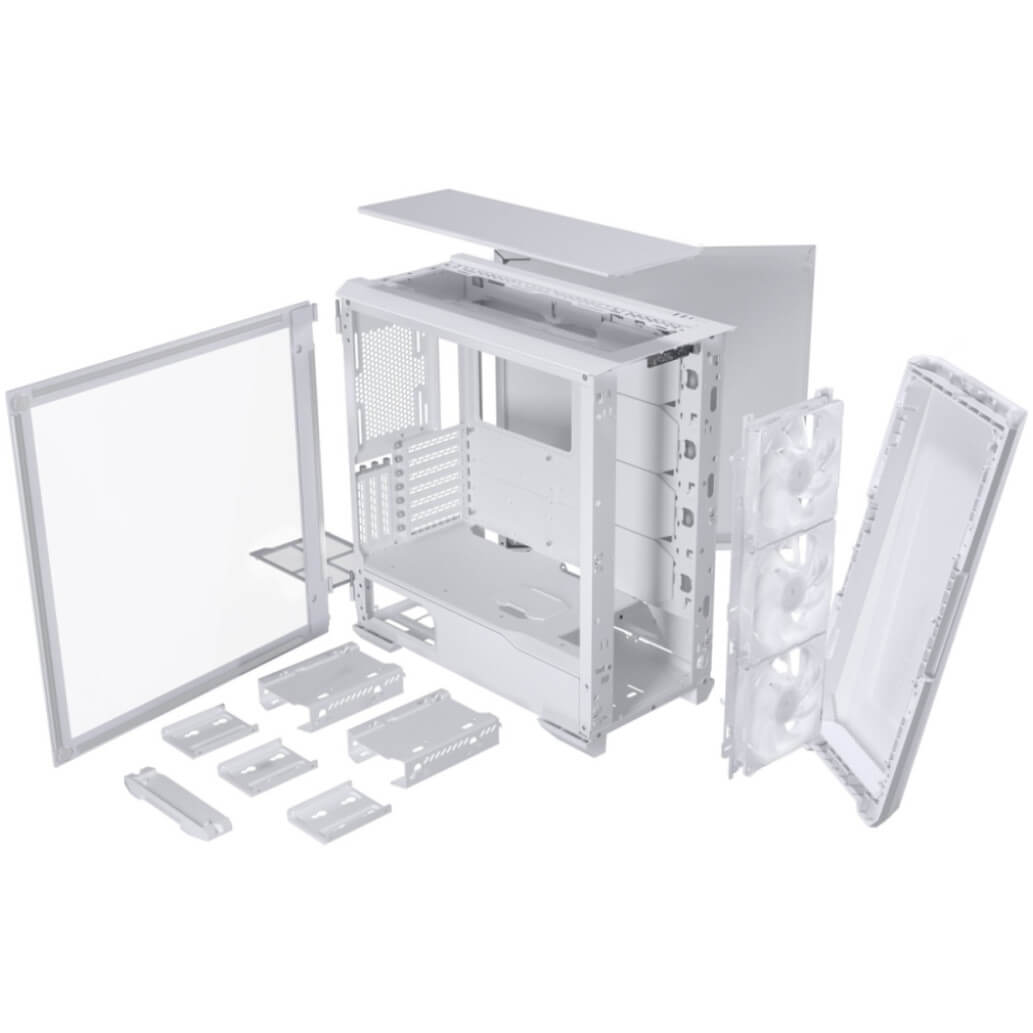 Ohisje Phanteks Eclipse G500A ATX bela RGB 5