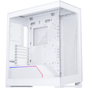 Ohisje Phanteks NV5 TEMPERED GLASS D ATX bela RGB