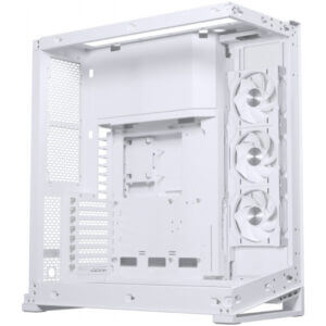 Ohisje Phanteks NV7 TEMPERED GLASS ATX bela RGB LED osvetlitev