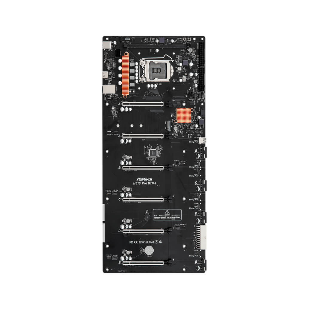 Osnovna plosca 1200 ASRock H510 Pro BTC 3