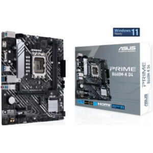 Osnovna plosca 1700 Asus PRIME B660M K D4 microATX 1xVGA 1xHDMI 2.0