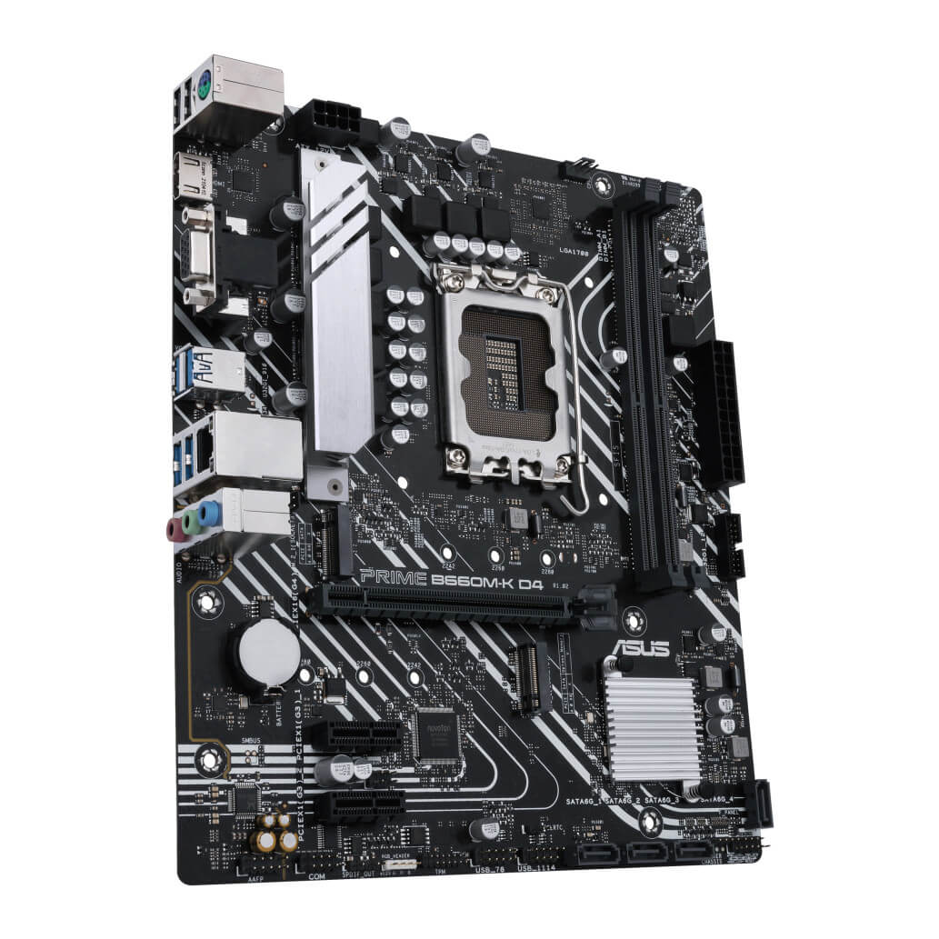 Osnovna plosca 1700 Asus PRIME B660M K D4 microATX 1xVGA 1xHDMI 2.0 7