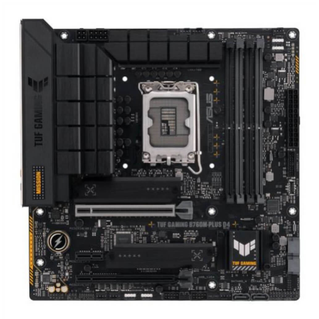 Osnovna plosca 1700 Asus TUF GAMING B760M PLUS D4 microATX 1xHDMI 1xDisplayPort 90MB1DI0 M0EAY0 1