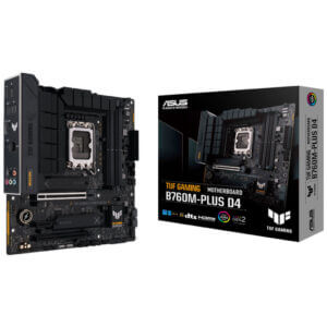 Osnovna plosca 1700 Asus TUF GAMING B760M PLUS D4 microATX 1xHDMI 1xDisplayPort 90MB1DI0 M0EAY0