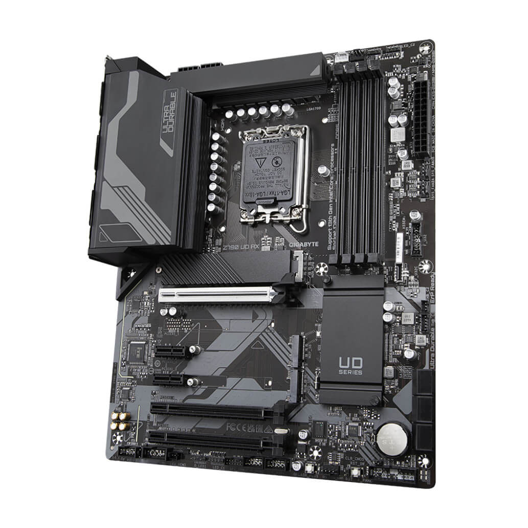 Osnovna plosca 1700 GIGABYTE Z790 UD AX DDR5 USB C 20gbps HDMI DisplayPort 2.5GbE WiFi 6E 4