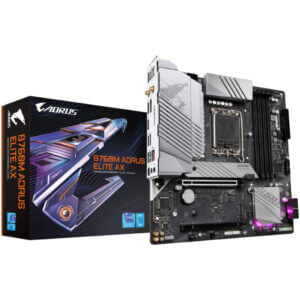 Osnovna plosca 1700 GigaByte B760M AORUS ELITE AX microATX 1xHDMI 2.1 1xDisplayPort 1.2