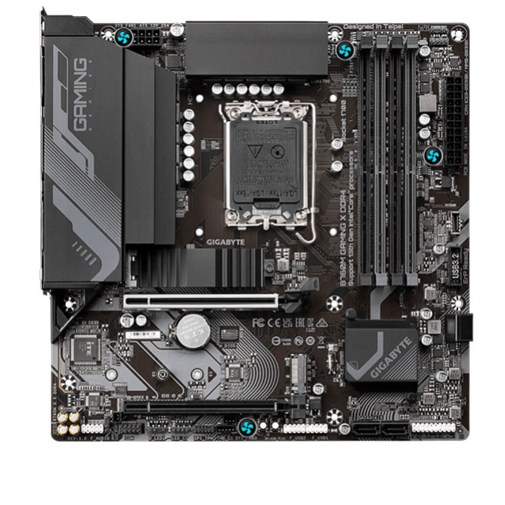 Osnovna plosca 1700 GigaByte B760M GAMING X DDR4 microATX 1xHDMI 2.1 1xDisplayPort 1.2 1