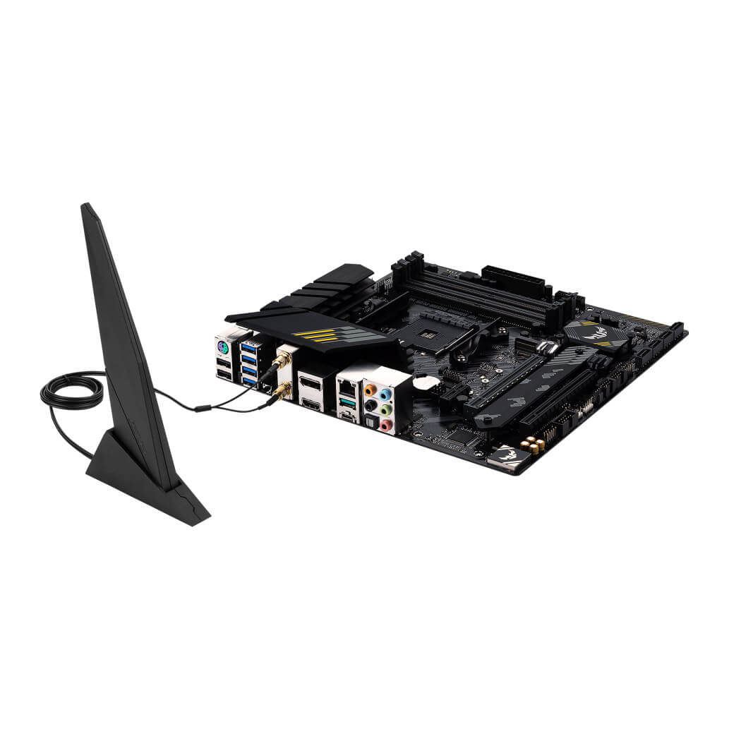 Osnovna plosca AM4 Asus TUF GAMING B550M PLUS WIFI II microATX 1xHDMI 2.1 1xDisplayPort 1.4 4