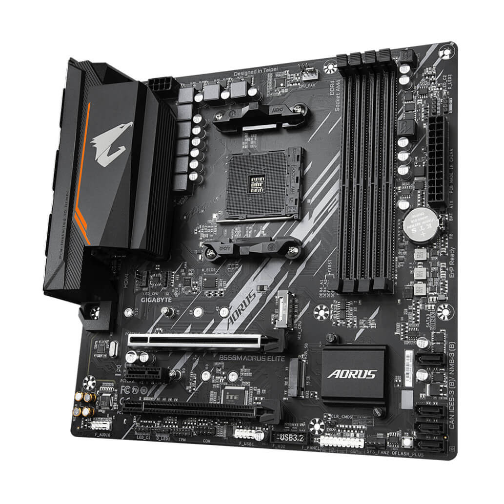 Osnovna plosca AM4 GigaByte B550M AORUS ELITE microATX DVI D HDMI 1