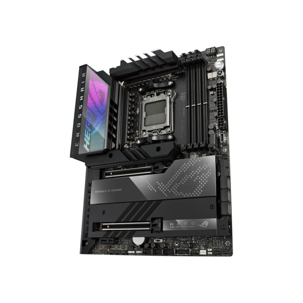 Osnovna plosca AM5 ASUS ROG CROSSHAIR X670E HERO WiFi DDR5 RGB 7