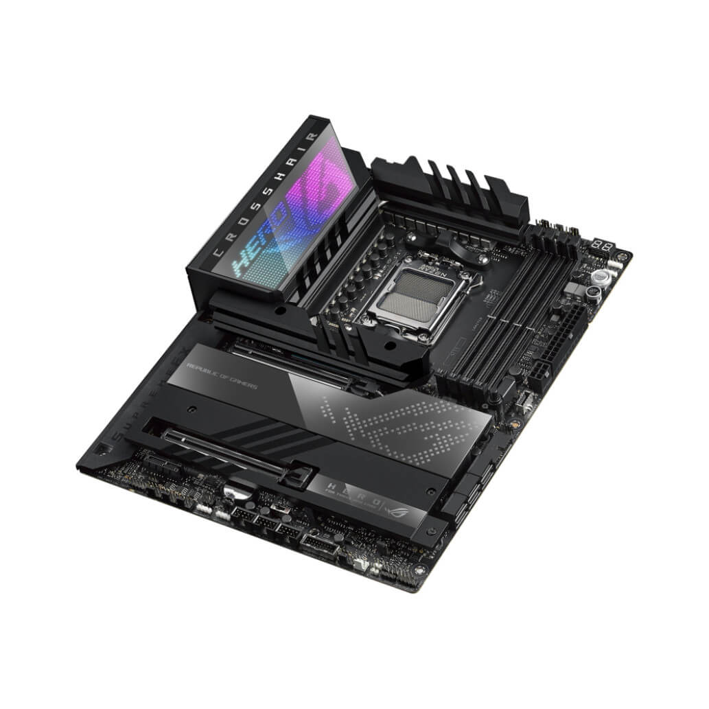 Osnovna plosca AM5 ASUS ROG CROSSHAIR X670E HERO WiFi DDR5 RGB 9