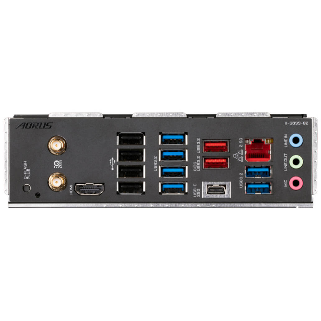 Osnovna plosca AM5 Gigaybte X670 AORUS ELITE AX ATX DDR5 PCIe 5.0 WiFi BT 5.2 25Gb LAN 4xM.2 USB C 20Gbps 2