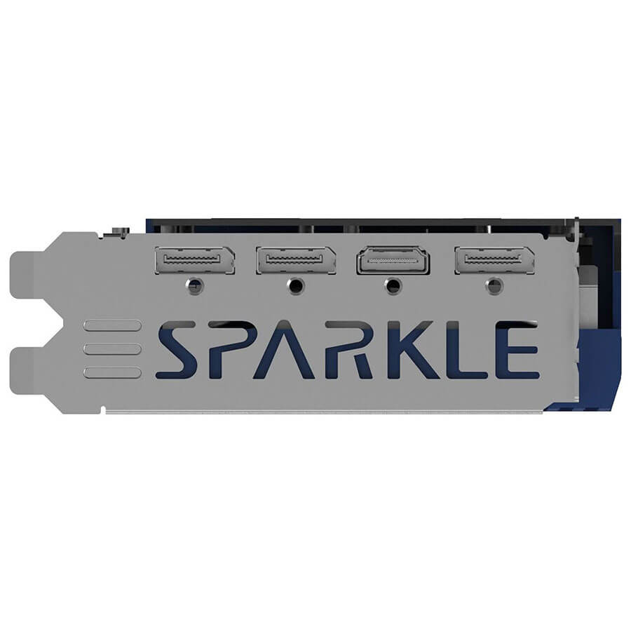 Prikljucki za display na SPARKLE Intel Arc A750 Orc OC (2 fan) 8192 MB GDDR6