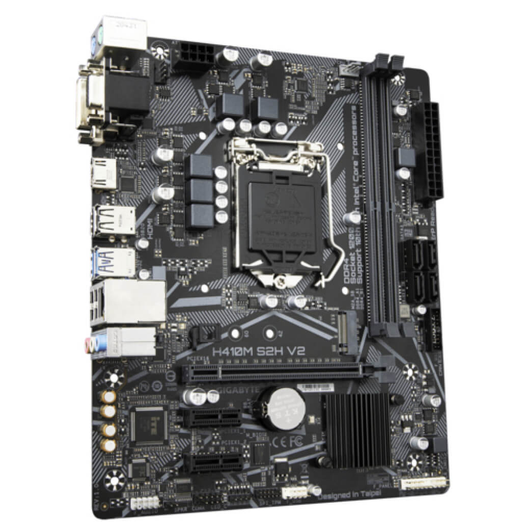 Osnovna plosca 1200 GigaByte H410M S2H V2 microATX M.2 VGA DVI HDMI 1