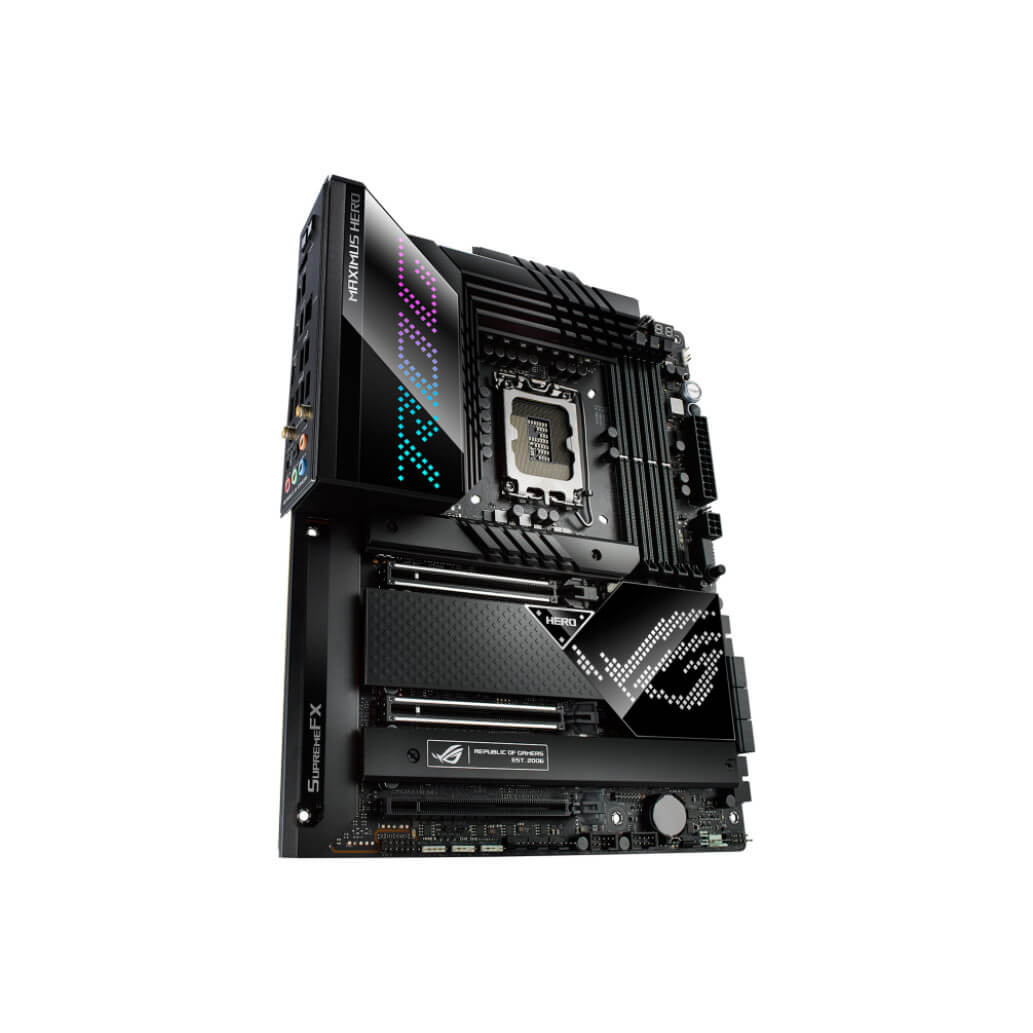 Osnovna plosca 1700 ASUS ROG MAXIMUS Z690 HERO 4xDDR5 5xM.2 6xSATA 3