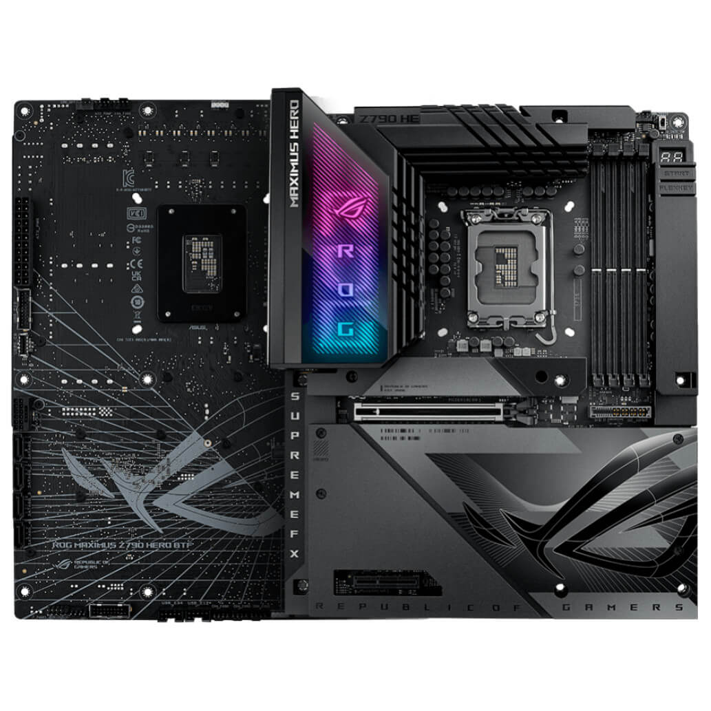 Osnovna plosca 1700 Asus ASUS ROG MAXIMUS Z790 Hero BTF ATX 1xHDMI 2.1 priklopi na zadnji strani 1