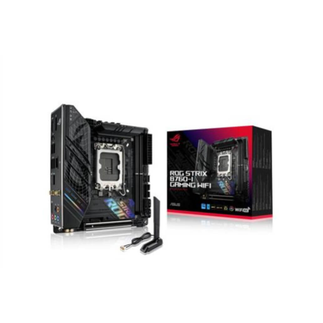 Osnovna plosca 1700 Asus ROG STRIX B760 I GAMING miniITX 1xHDMI 1xDisplayPort D5 90MB1D90 M0EAY0