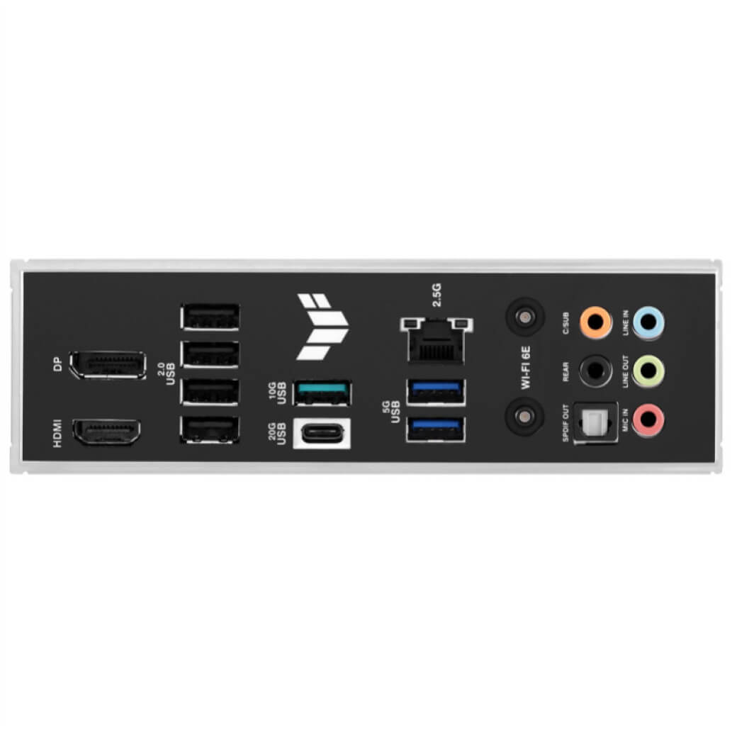 Osnovna plosca 1700 Asus TUF Gaming B760M Plus WIFI II microATX 1xHDMI 2.1 1xDisplayPort 1.4 2