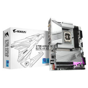 Osnovna plosca 1700 GigaByte Z790 AORUS ELITE AX ICE ATX 1xHDMI 2.1 1xDisplayPort 1.4