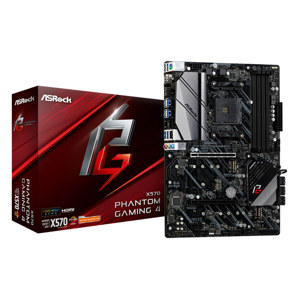 Osnovna plosca AM4 ASROCK X570 Phantom Gaming 4 ATX 4
