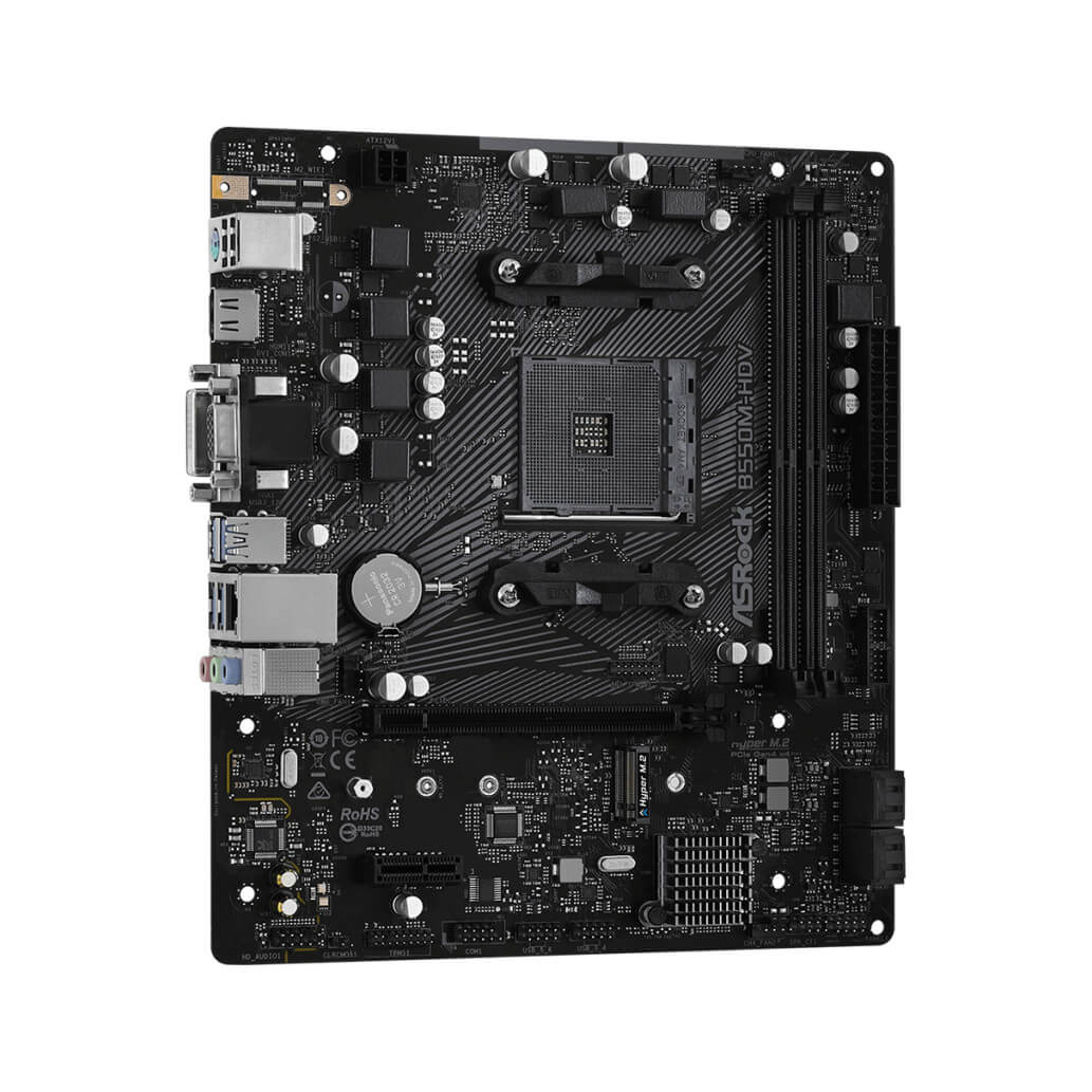 Osnovna plosca AM4 Asrock B550M HDV microATX VGA DVI HDMI 8