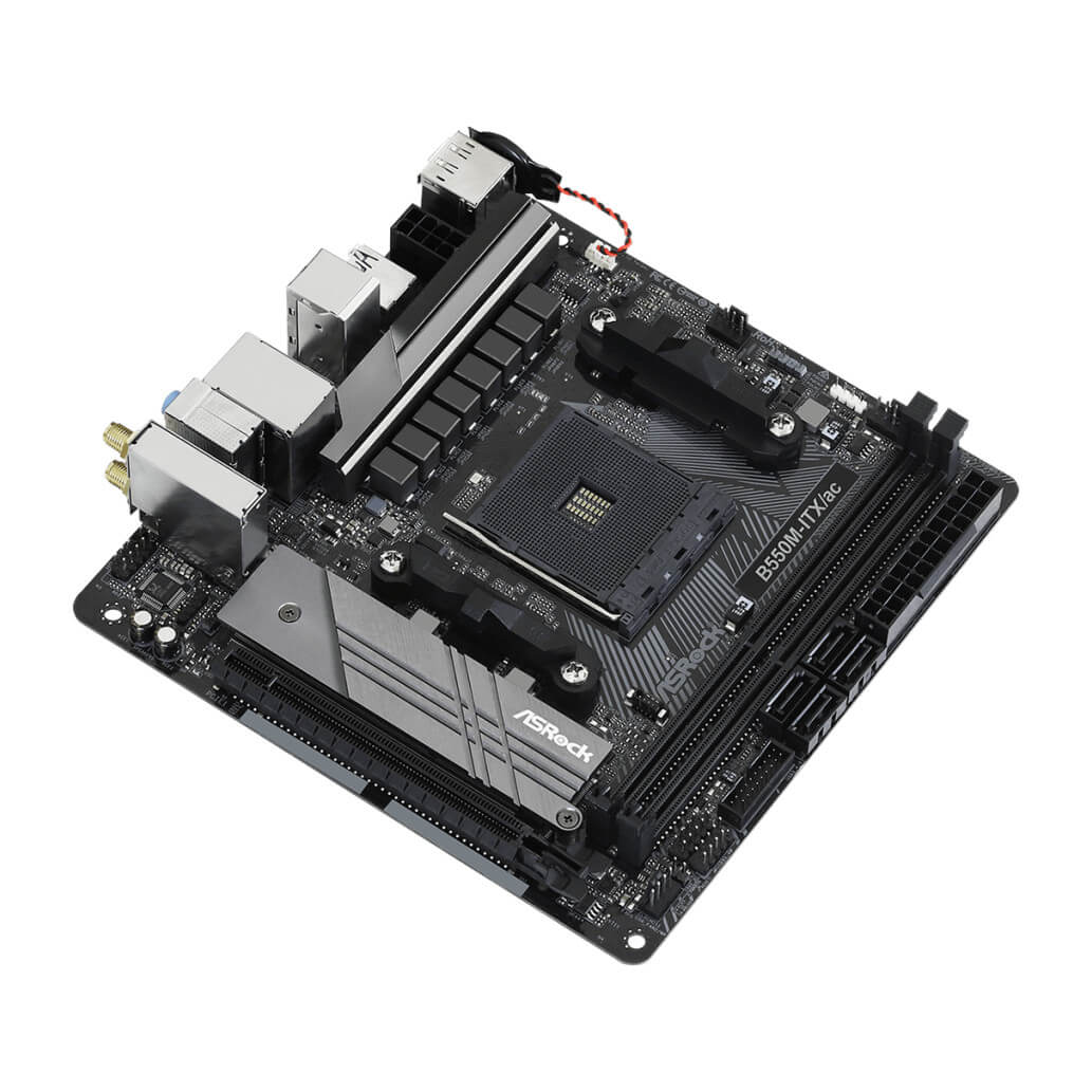 Osnovna plosca AM4 Asrock B550M ITXac 1
