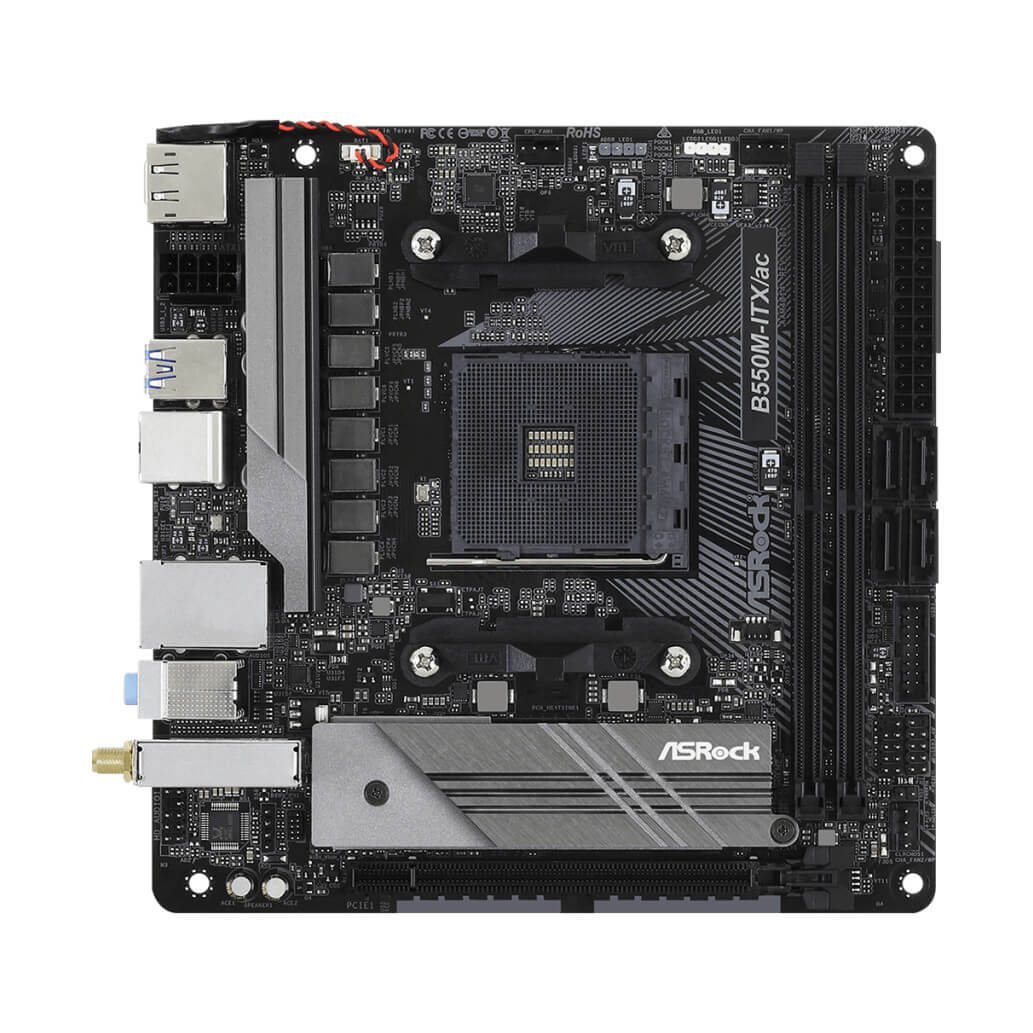 Osnovna plosca AM4 Asrock B550M ITXac 2