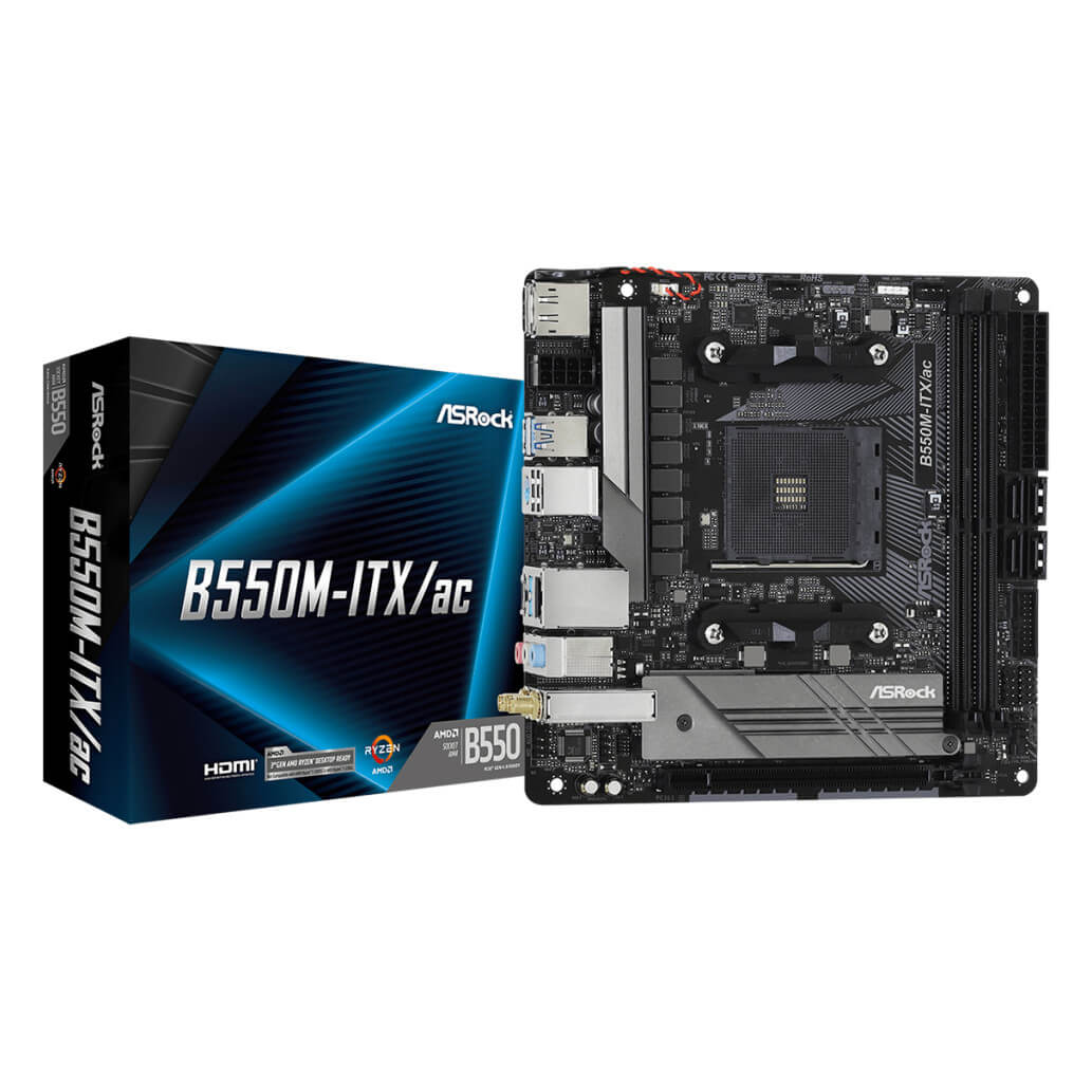 Osnovna plosca AM4 Asrock B550M ITXac 4