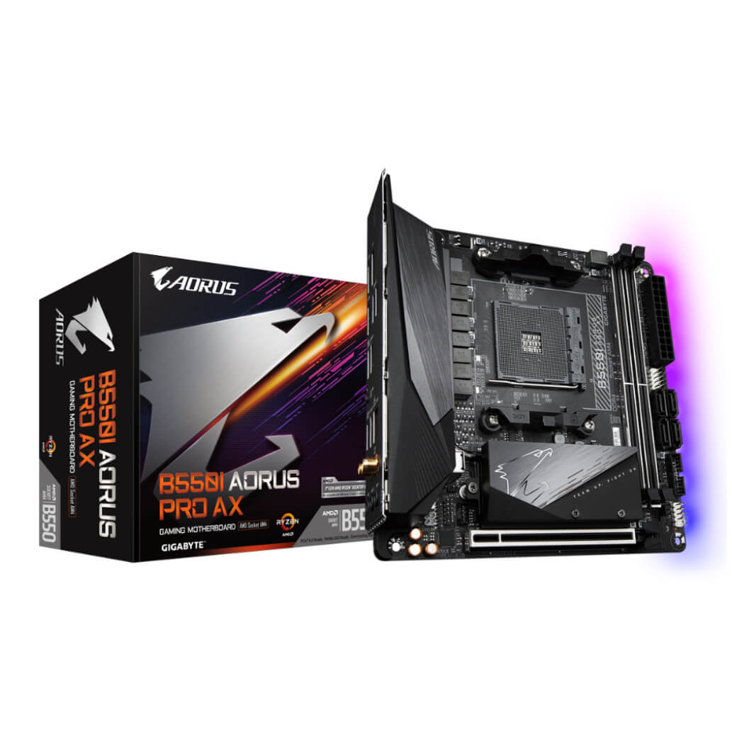 Osnovna plosca AM4 Gigabyte B550I AORUS PRO AX