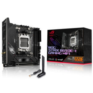 Osnovna plosca AM5 ASUS ROG STRIX B650E I GAMING WIFI 6E DDR5 mini ITX 90MB1BI0 M0EAY0