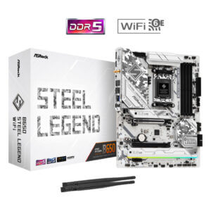 Osnovna plosca AM5 Asrock B650 Steel Legend WiFi ATX 1xHDMI 2.1 1xDisplayPort 1.4