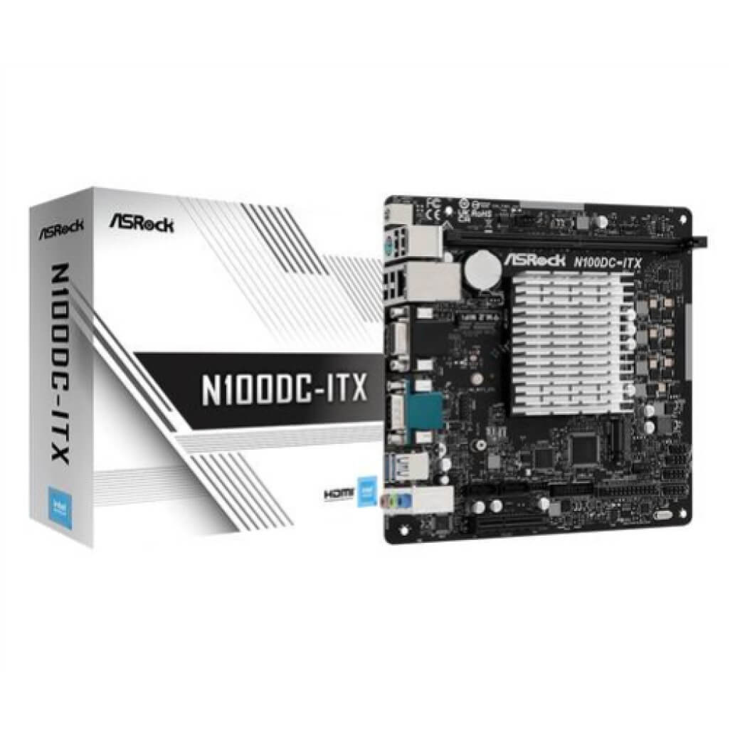 Osnovna plosca SoC miniITX ASRock N100DC ITX Intel® Quad Core Processor N100