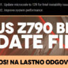 Asus izdal Z790 BIOS update   Intel pravi Ne bo vplivalo na Overclock Performance