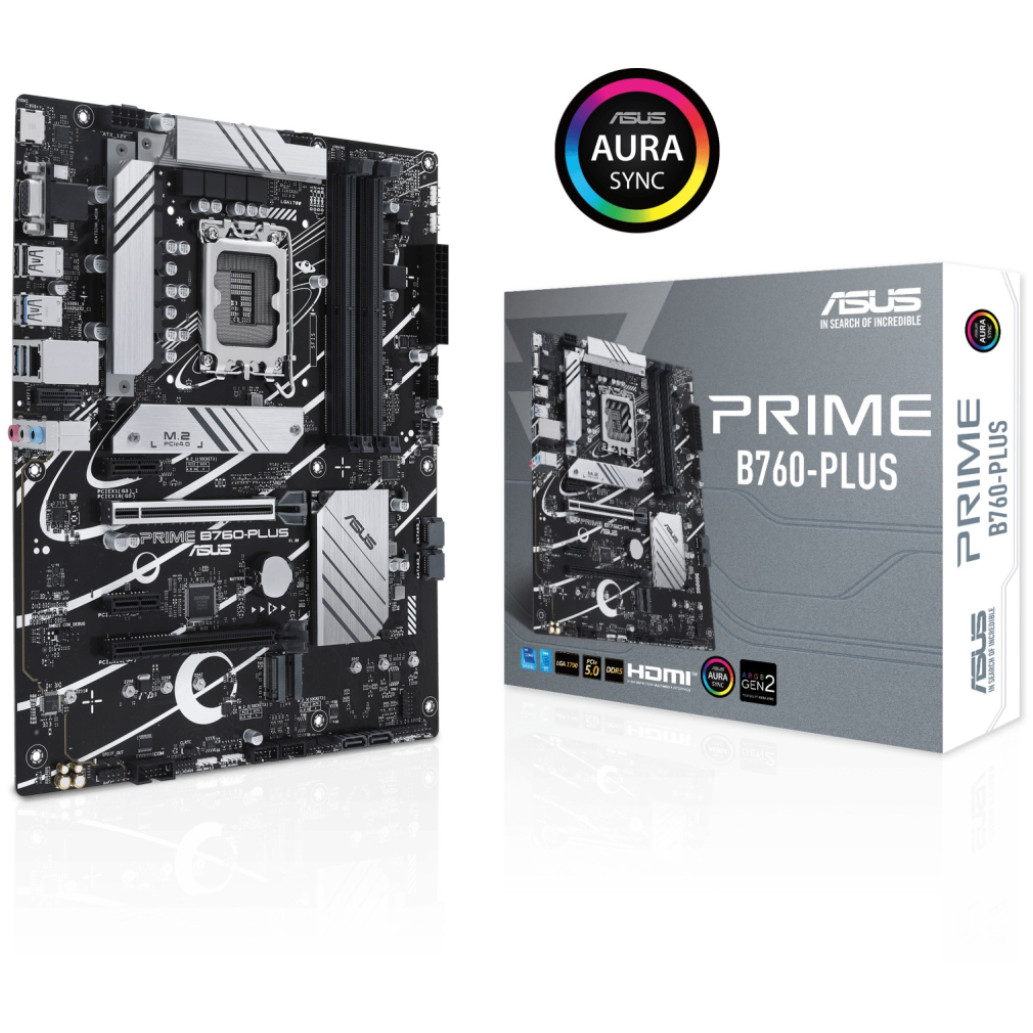 Osnovna plosca 1700 Asus PRIME B760 Plus ATX VGA 1xHDMI 1xDisplayPort